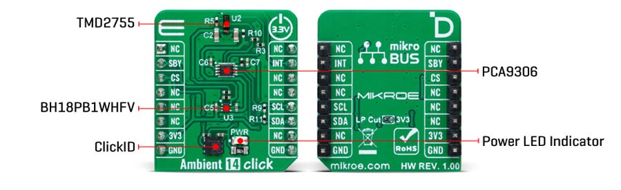 Location Circuit - Mikroe Ambient 14 Click